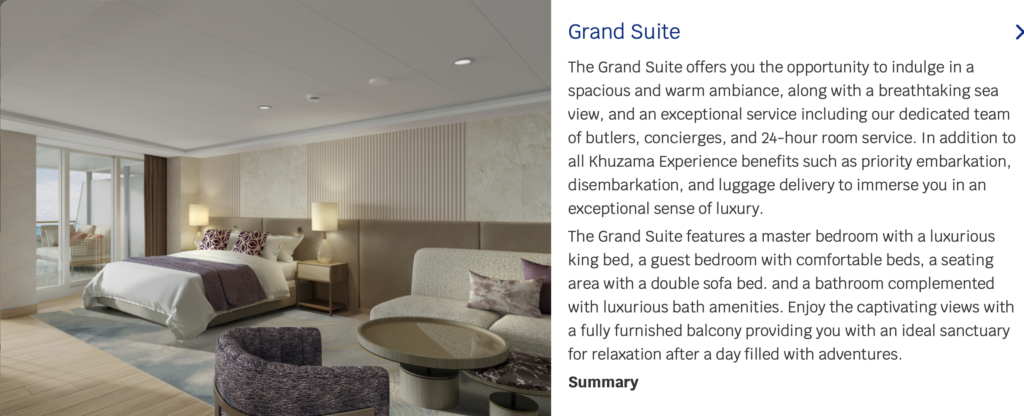 Khuzama Grand Suite